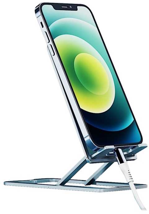 Inter-Tech Inter-Tech MTS-100 pasyvus laikiklis mobilusis telefonas / išmanusis telefonas, planšetinis kompiuteris / UMPC pilka, titano