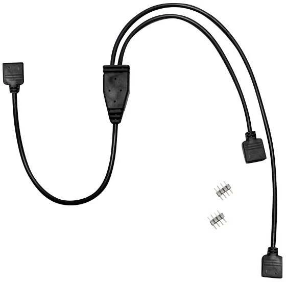 Inter tech InterTech RGB skirstytuvo Y kabelis, 2 krypčių