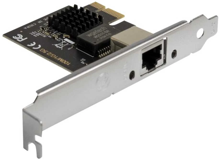Inter-Tech Gigabit PCIe adapteris Argus ST-7266 x1 v2.1 mažmeninė prekyba