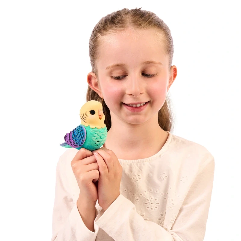 Interaktyvus žaislinis paukščiukas Little Live Pets My Really Real Bird & Cage Indie aprašymas - Prekės nuotrauka