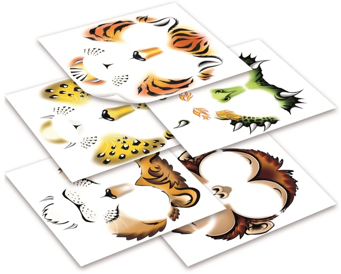 Interplay Entertainment FACE PAINTOOS Wild Pack, 6 vnt