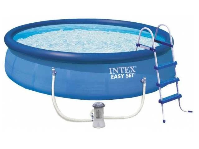 INTEX pripučiamas baseinas 26166NP 457x107cm