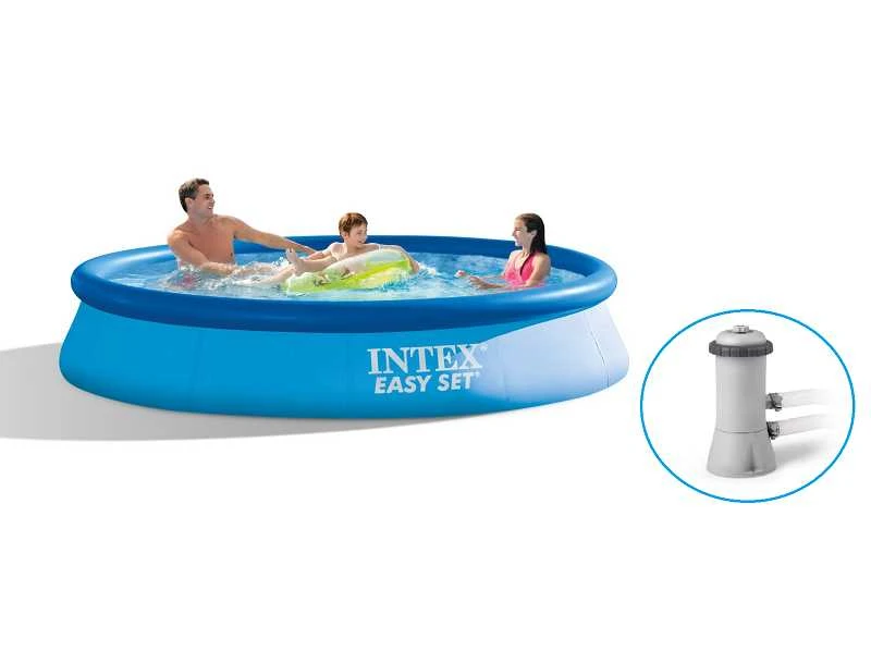 Baseinas Intex SUPER-TOUGH 3.66x0.76m su filtru