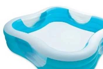 Pripučiamas baseinas INTEX Beach Wave Swim Center Pool 229x229x56cm