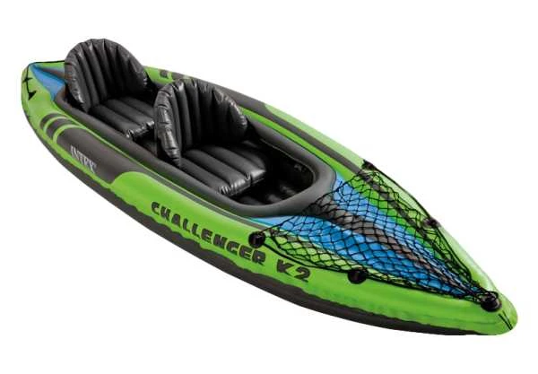 Pripučiama Baidarė (dvivietė) INTEX Challenger K2, Kayak 351x76x38cm
