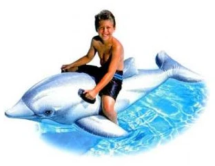 Intex Lil' Dolphin Ride-On 58535NP Pilkas