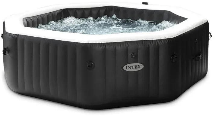 Intex PureSpa sūkurinė vonia 1098 L Jet & Bubble Deluxe 218x71 cm, juoda