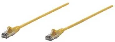 INTELLINET tinklo kabelis, Cat6, UTP RJ-45 kištukas / RJ-45 kištukas, 1,0 m, Geltona, 342346