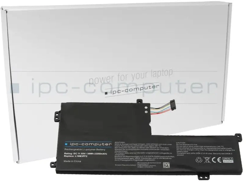 IPC FRU L340 SD/C L18D3PF1 11.25V36Wh3 elementų akumuliatorius