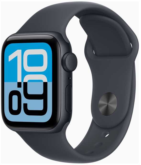 Išmanusis laikrodis Apple Watch SE 3 (2025) GPS 40mm Midnight Aliuminio Case with Sport Band S/M - Midnight