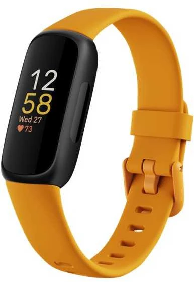 Išmanioji apyrankė Fitbit Inspire 3, Juodos spalvos korpusas su moliugų spalvos dirželiu