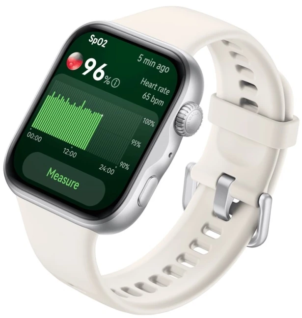 HUAWEI WATCH FIT 5 White Fluoroelastomer Strap