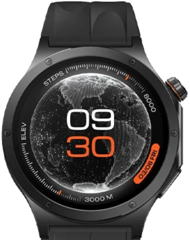 Išmanusis laikrodis „OnePlus Watch 4“ 27 cm (1,5 colio) AMOLED skaitmeninis jutiklinis ekranas su GPS
