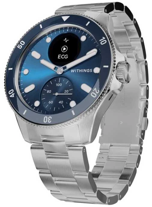 Withings ScanWatch Nova/42mm Mėlyna Išmanusis laikrodis