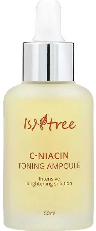 Isntree C-Niacin Toning Ampoule skaistinantis veido serumas, 50 ml