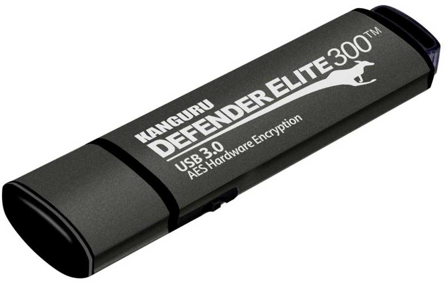 Istorage Kanguru Defender Elite300 USB atmintinė – 128 GB – FIPS 140-2 lygis