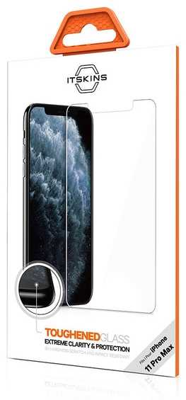 ITSkins APXM-GLSFP-TRSP ekrano apsauga iPhone 11 Pro Max/XS Max