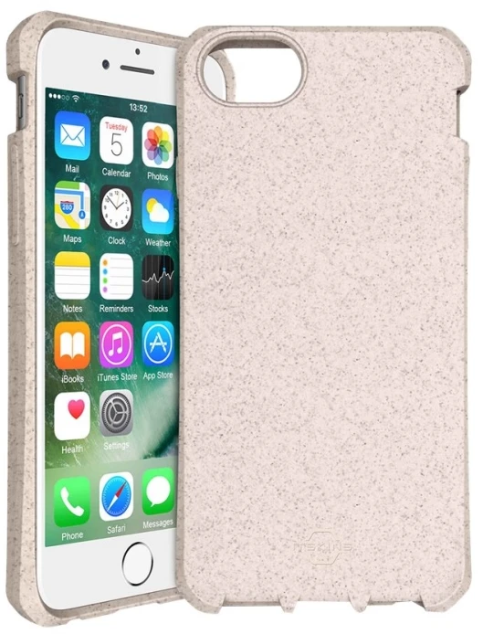 Dėklas ITSKINS Feronia Bio Apple iPhone SE 2.Gen/8/ 7/6s/6 natural