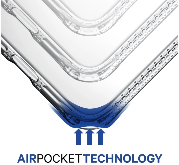 ITSKINS NANO GEL dėklas, skirtas iPhone 11 Pro / XS / X®. Skaidrus.