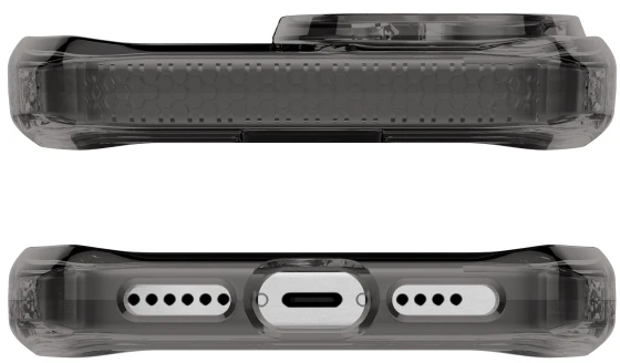 ITSKINS SPECTRUM CLEAR dėklas, skirtas iPhone 17®. Dūminis