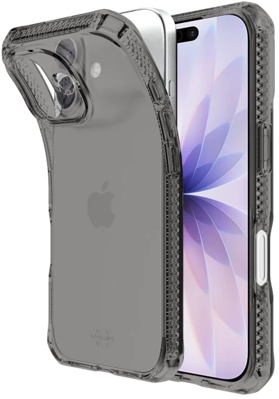 ITSKINS SPECTRUM CLEAR dėklas, skirtas iPhone 17®. Dūminis
