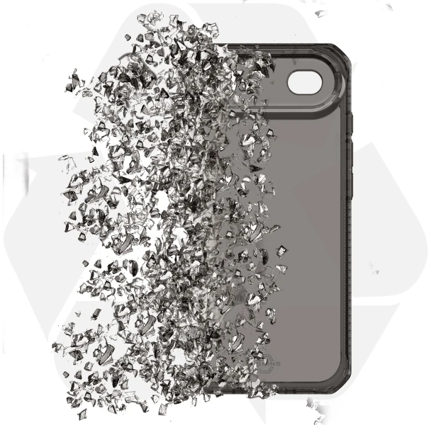 ITSKINS SPECTRUM CLEAR dėklas, skirtas „iPhone 17 Air®“. Dūminis