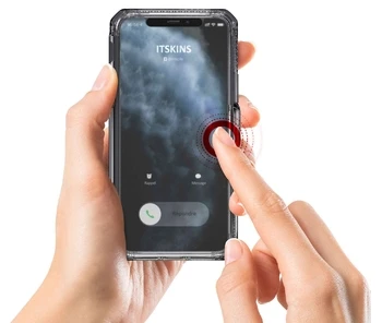 ITSKINS SPECTRUM VISION CLEAR dėklas, skirtas iPhone 11 Pro / XS / X®. Rūkytas.