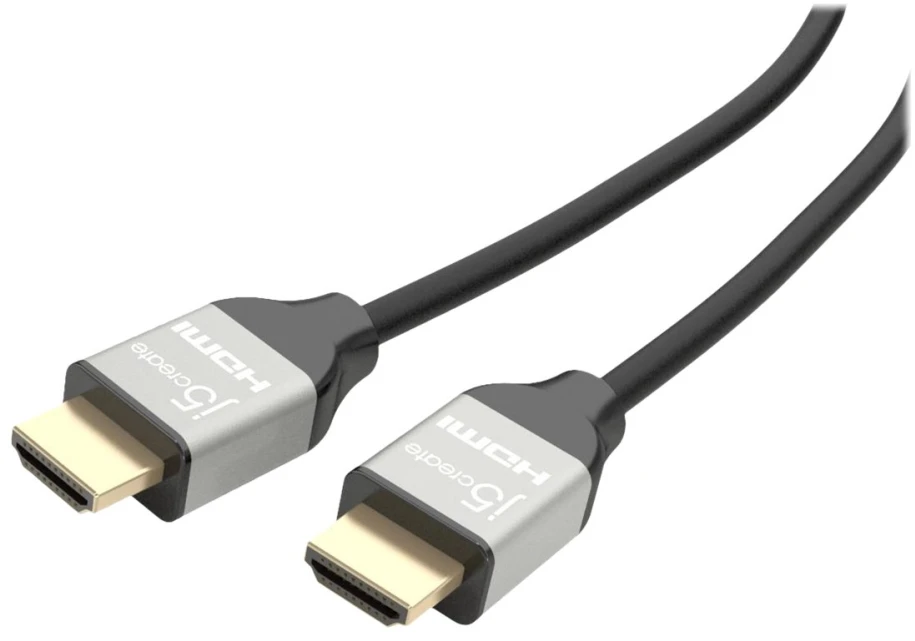 J5 Create Kabelis j5create j5create JDC52 HDMI kabelis 2 m HDMI A tipo (standartinis) Juodas, pilkas