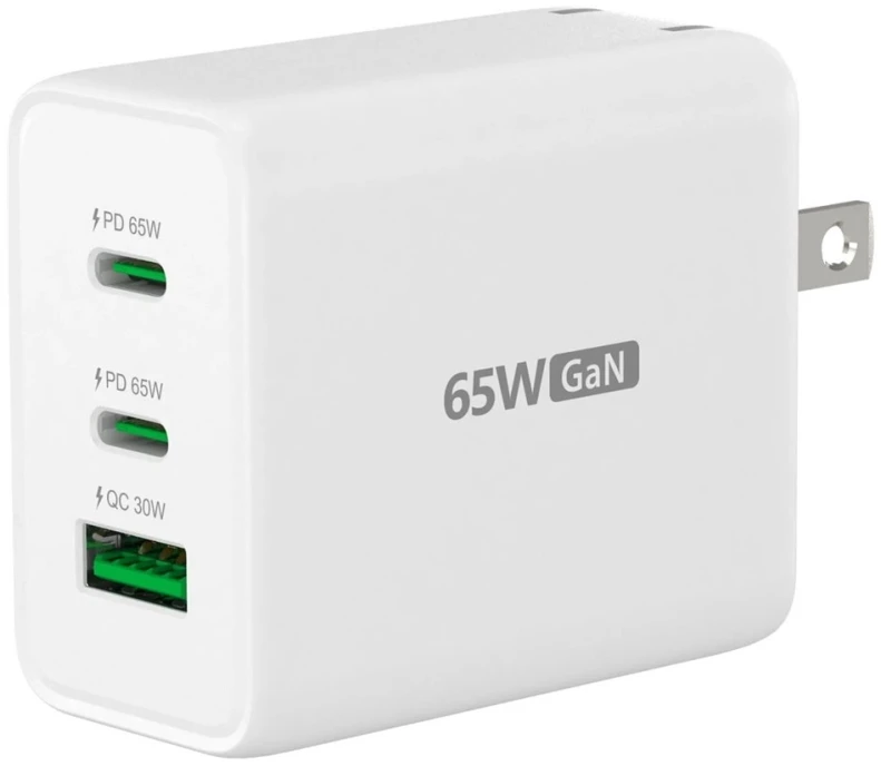 J5Create 65W GAN USB-C 3 PRIEVADŲ ĮKROVIKLIS / JK Baltas
