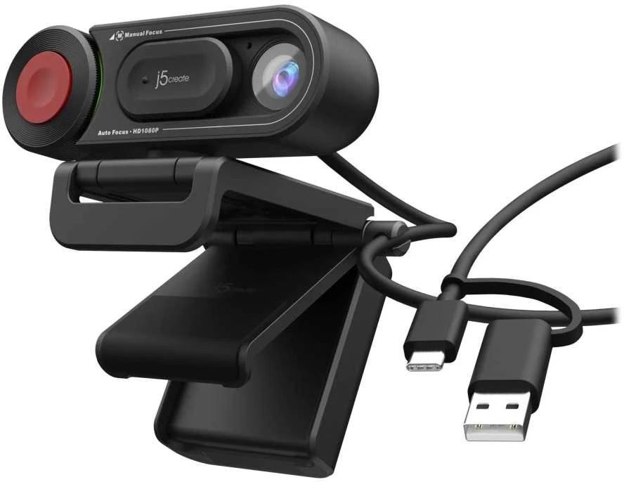 Triton HD internetinė kamera su automatiniu rankiniu fokusavimo jungikliu Juodas