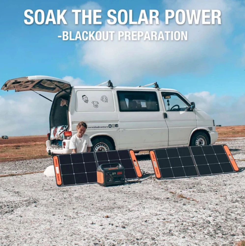 „Jackery“ fotovoltinės plokštės „Solar Saga 100“