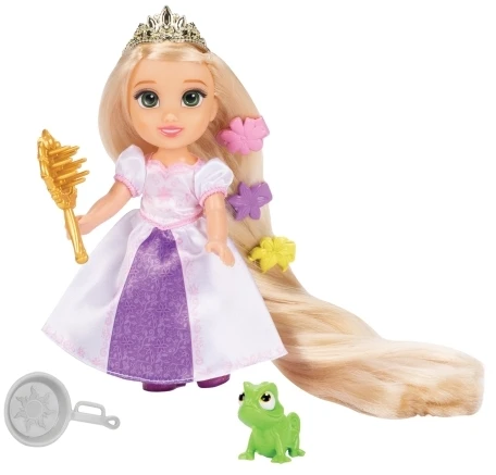 Disney Princess - Lėlė 15 cm - Ilgiausi plaukai Rapunzel (233794)