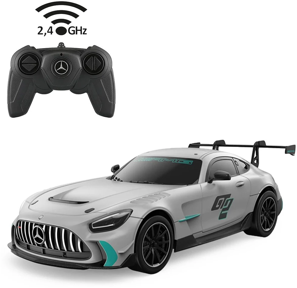 Jamara Mercedes-Benz AMG GT2 1:24 2,4 GHz pilka 6+