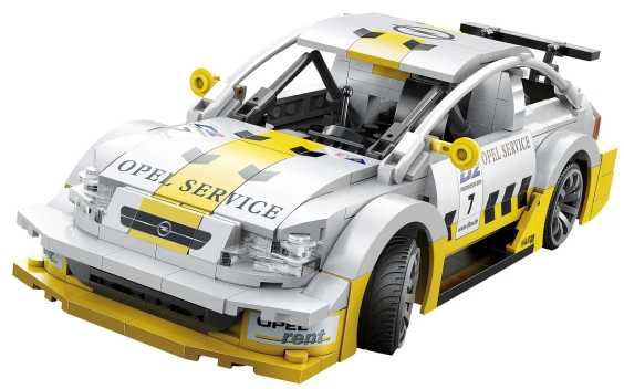 Jamara Opel Astra V8 Coupe 1:20 Baltos kaladėlės 6+
