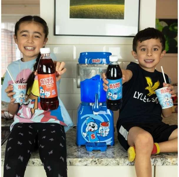 Fizz Creations Carruzzo Fizz SlushPuppie 1L mėlynas su čiaupu