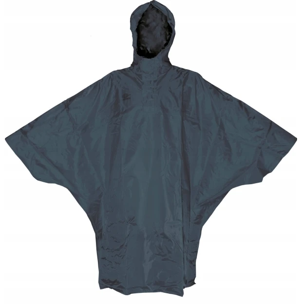 Jollein Poncho STORM Pilkas su kapturem 100x100cm