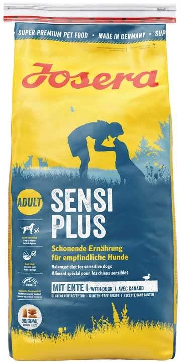 Josera SensiPlus sausas pašaras jautriems šunims su antiena, 900 g