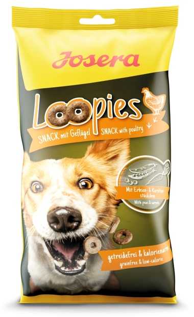 Josera Loopies Poultry skanėstas užkandis šunims, su paukštiena 11x150g
