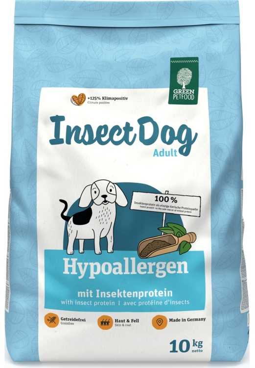 Josera žalias naminių gyvūnėlių ėdalas vabzdžiams ir šunims hipoalerginis 10 kg
