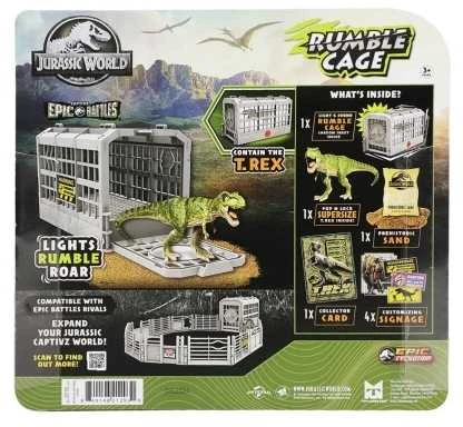 Jurassic Park Juros atgimimo mūšiai Rumble Cage