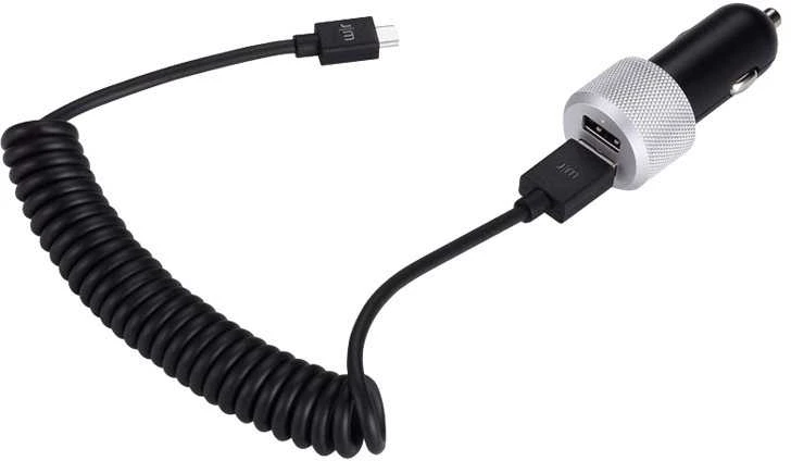 „Just Mobile JM Highway Max“ su „Micro-USB“ laidu - Juodas