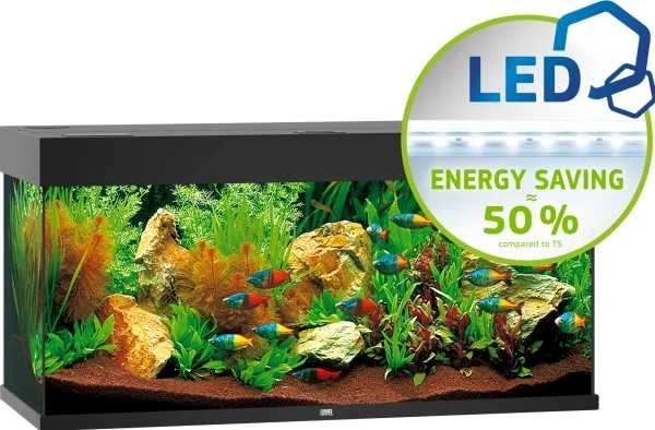 Juwel Akvariumas LED Rio 180 juodos spalvos 180 l 101x41x50 cm SPEC