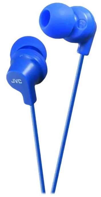 Į ausį įkišamos dinaminės Ausinės JVC HA-FX10LAE žydros