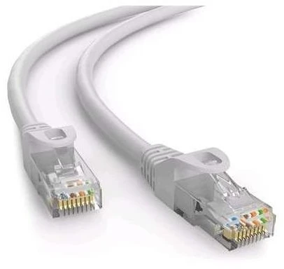 C-Tech Kabelis C-TECH patchcord Cat5e, UTP, pilka, 40m
