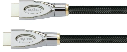 Python Series Kabelis PYTHON HDMI - HDMI 0.5m juodas (be jungties)