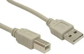 Kabelis USB Gembird USB-B - 3 m Kremas (CCUSB2AMBM10)