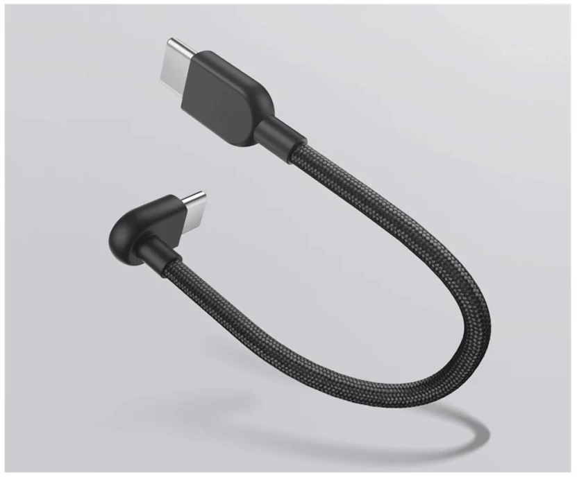 Xiaomi Xiaomi 3A pintas USB-C–USB-C laidas (10 cm) | Xiaomi