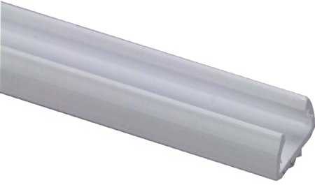 KAHR elektros juosta SP10, skirta Ø3,7–4,8 mm, aukštis 5,5 mm, plotis 7,5 mm, ilgis 2500 mm, plastikinė, skaidri, lipni juosta