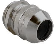 Kaiser Fototechnik Žalvarinė prisukama mova M12 IP68 kabeliui Ø3-7 mm srieginė L:5 mm