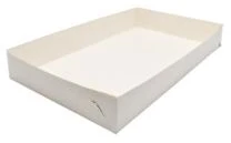 Kake Make Torto dėžutė nr. 5 380x230x70 mm su V formos išpjova, 250 vnt./dėžėje